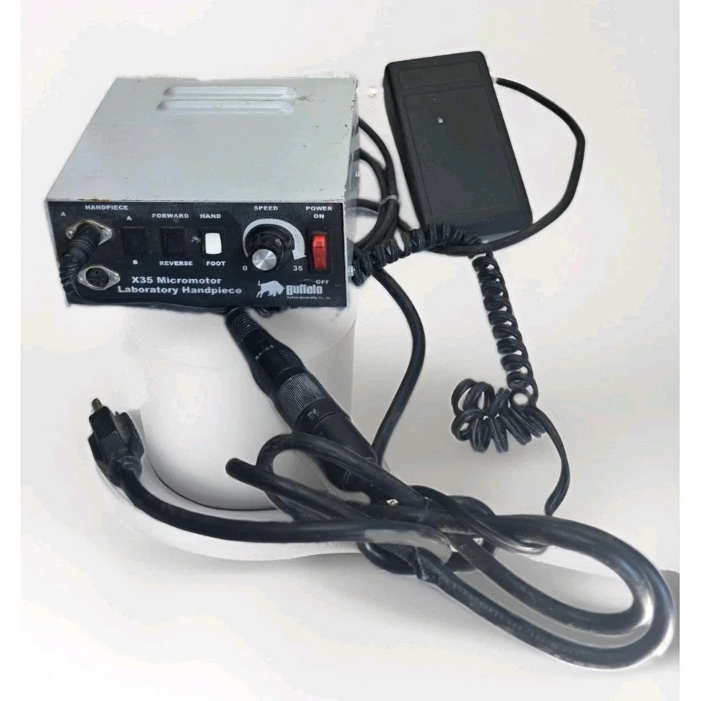 BUFFALO DENTAL X35 ELECTRIC LABORATORY HANDPIECE SYSTEM 120 VAC